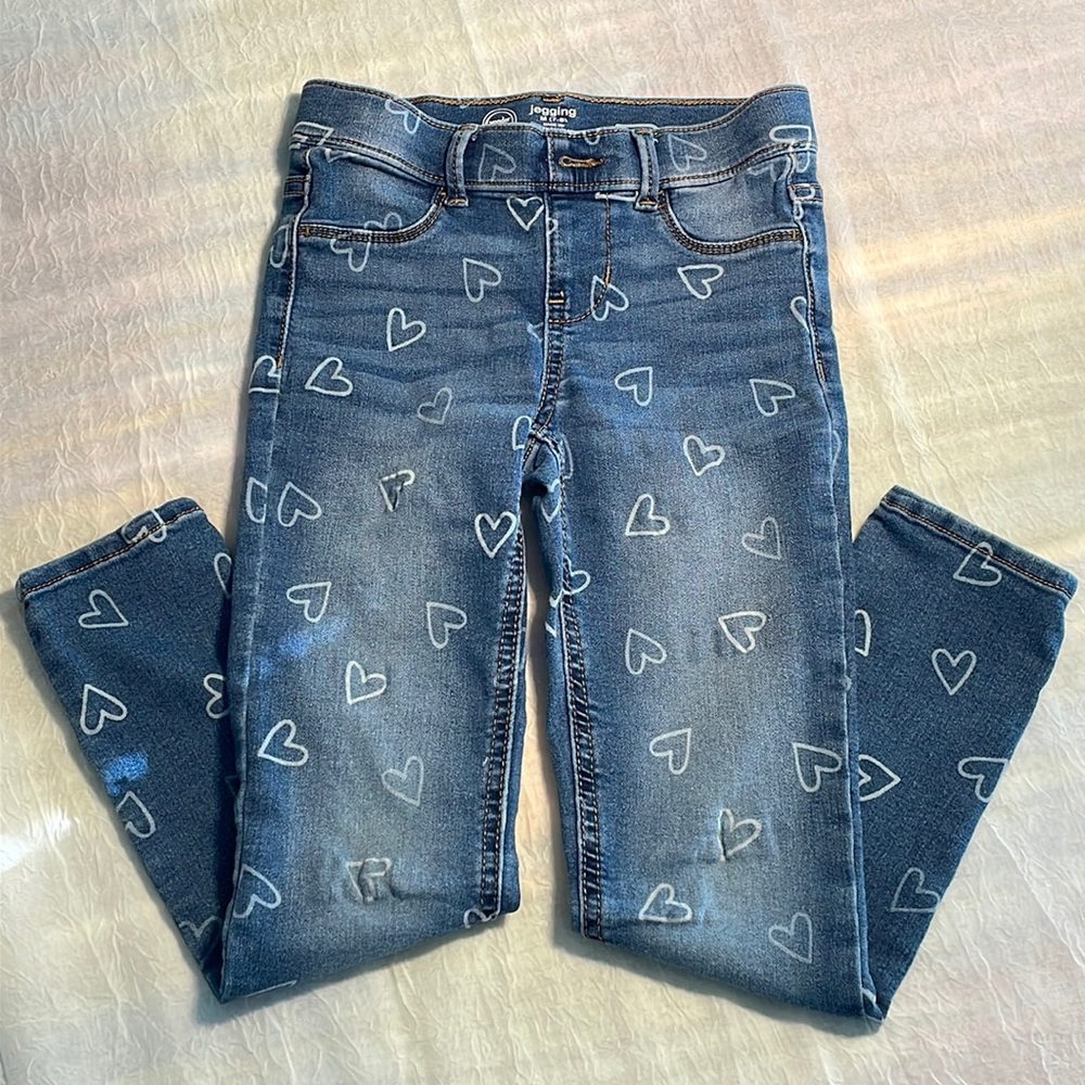 wonder nation Heart Print Jegging